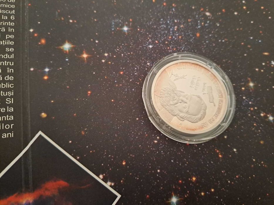 Monetaria Statului  - 400 de ani de la primele obs ale lui Galileo