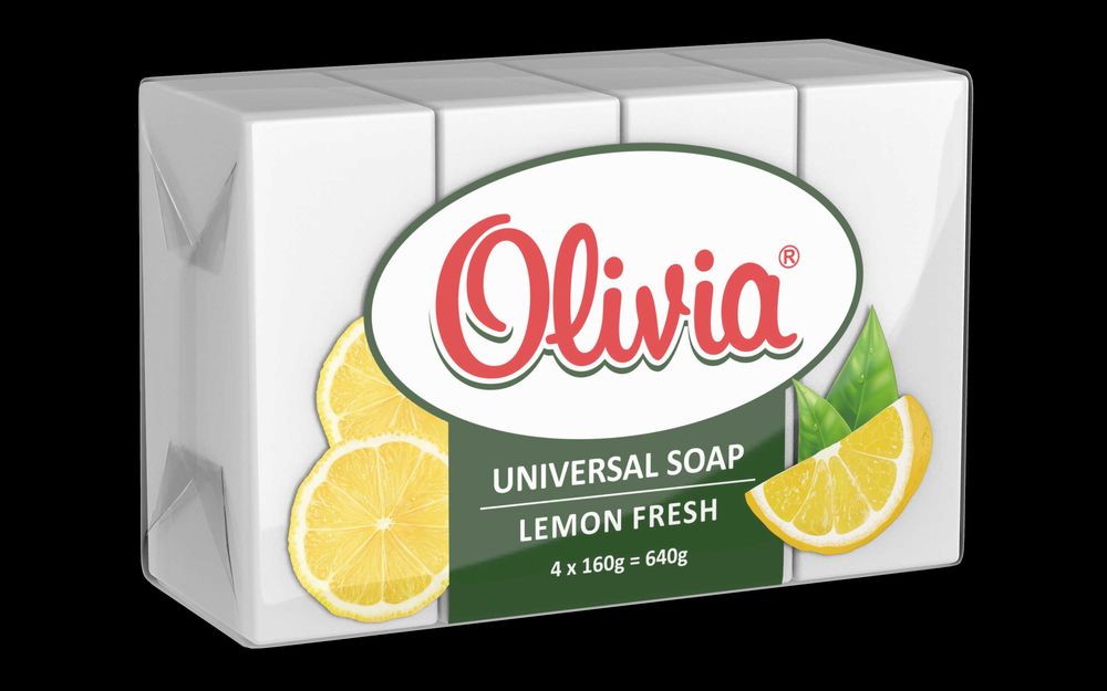 OLIVIA "UNIVERSAL SOAP" lemon xojalik sovuni, 640 g хозяйственное мыло