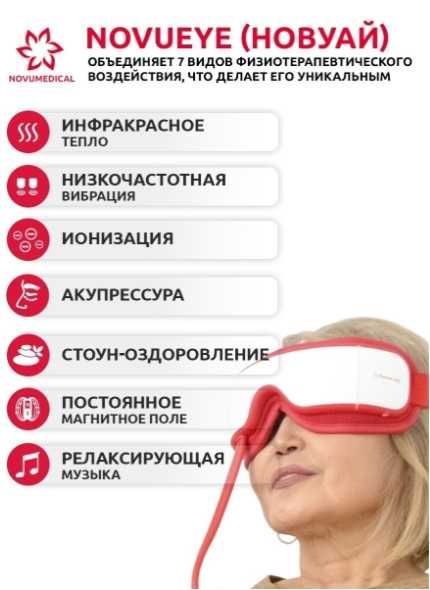 Массажер NovuEye очки