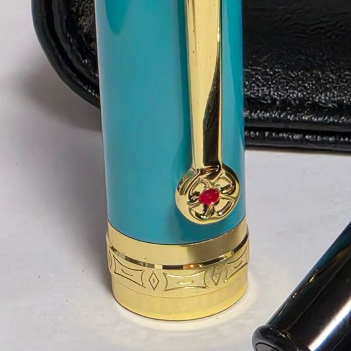 Stilou Montblanc Joseph, turcoaz