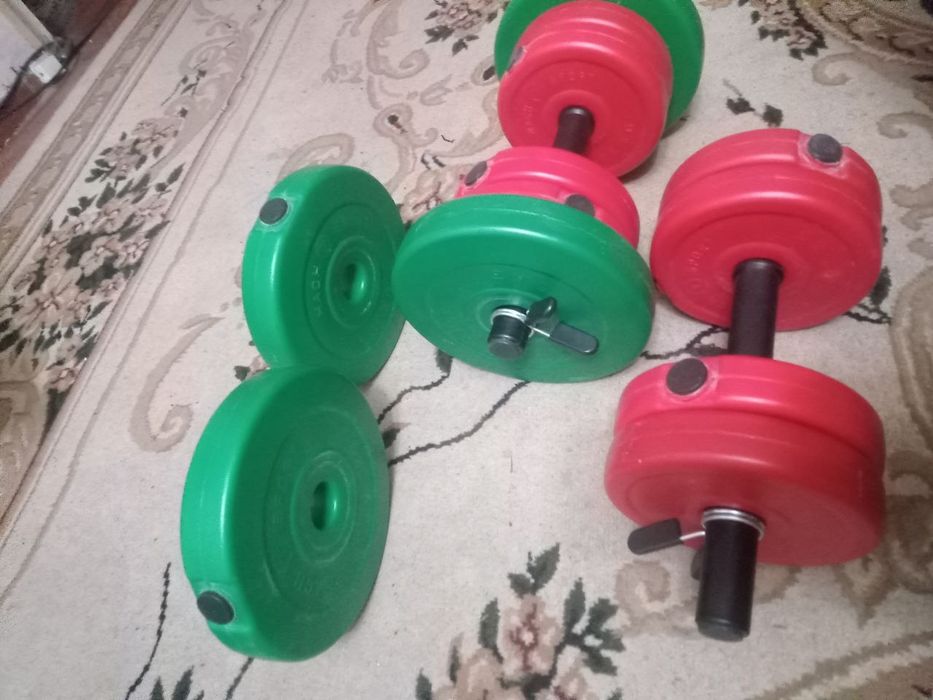 Продажа гантелей 25 кг