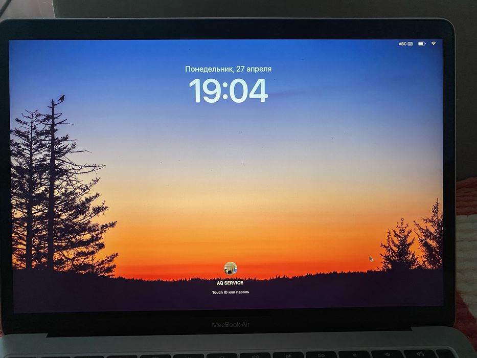 Macbook air 2019