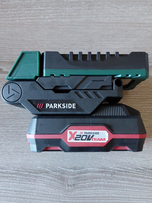 Лед акумулаторен фенер Parkside PLLA с зарядно и батерия
