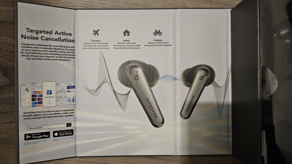 Vând casti wireless Soundcore Liberty Air 2 Pro