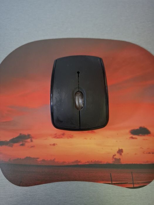 Mouse wireless pliabil+pad