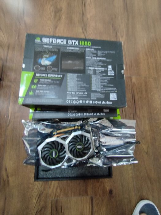 Видео карта MSI 1660 GEFORCE GTX