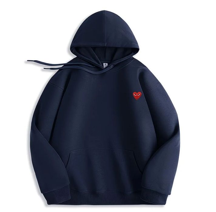 Худи на заказ оверсайз унисекс для парней и девушек с сердечком