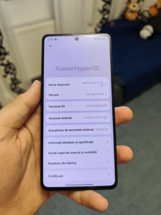 Vând telefon Xiaomi 12 pro 5g telefonul vine cu husa mobilfox