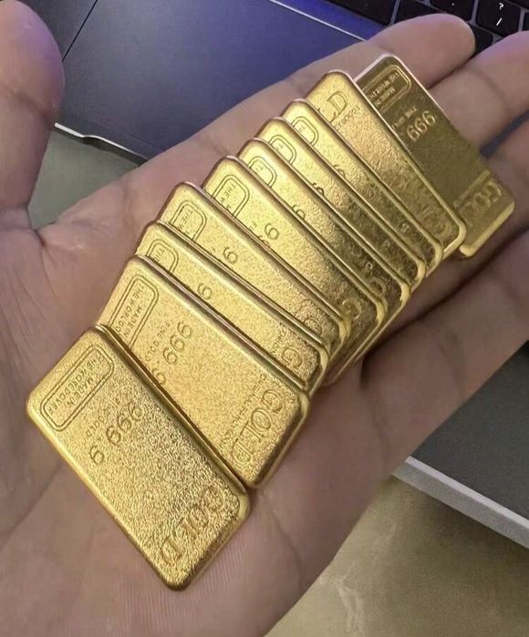 imitatie lingouri de aur pur