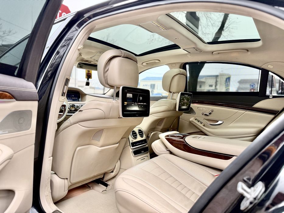 • Mercedes S350d 2016 • Packet 63 Amg • Interior Alb - Prezidential !