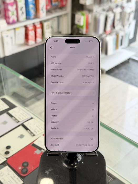 Apple iPhone 17 Pro Max 256Gb Silver