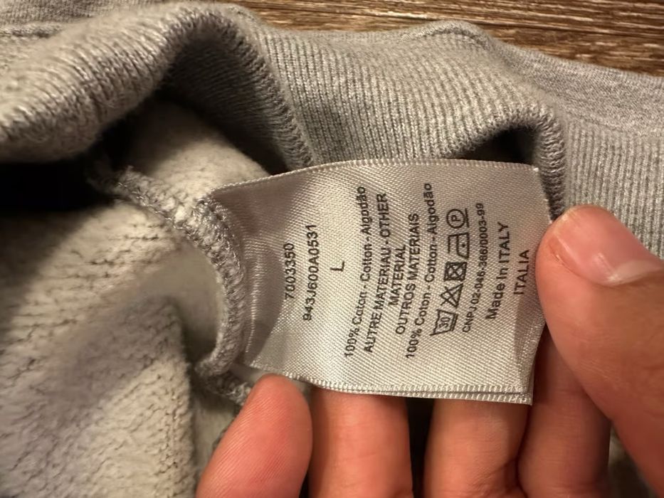 Dior Hoodie Grey