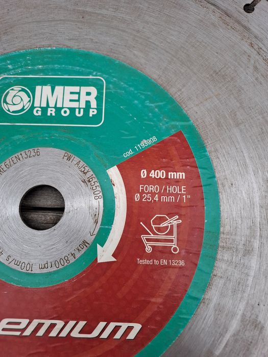 Disc diamantat 400 mm