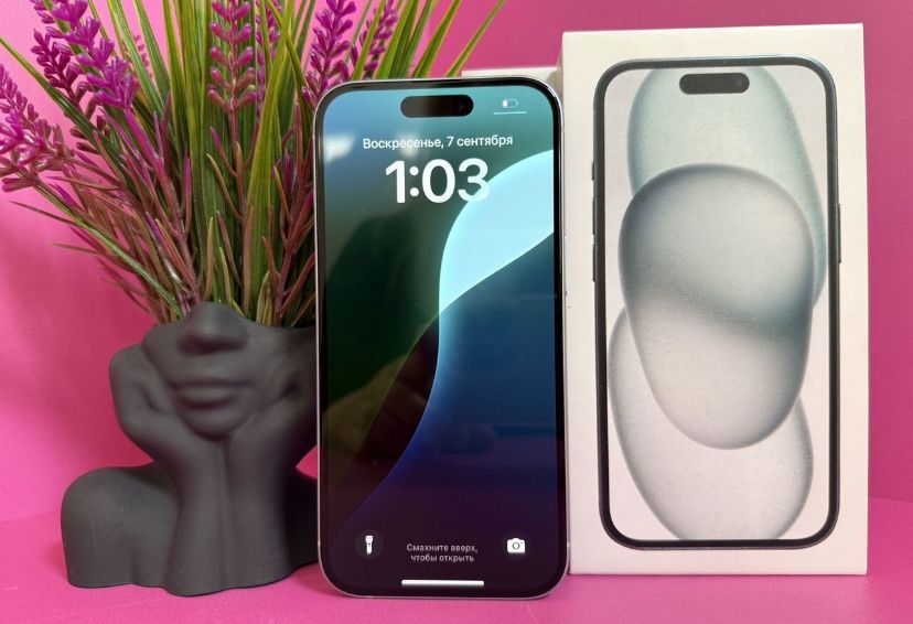 iPhone 15 128GB с гарантией