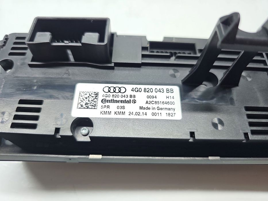 Panou comanda clima  AUDI A7 (4GA) [Fabr 2011-2017] 4G0820043BB