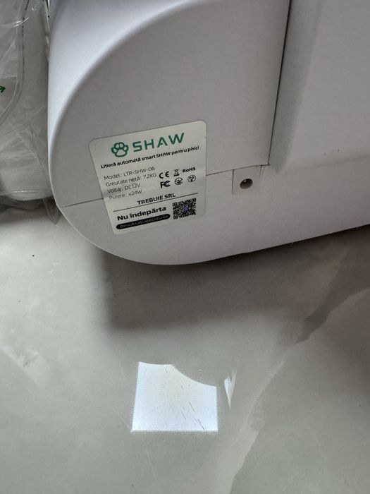 Vand litiera automata