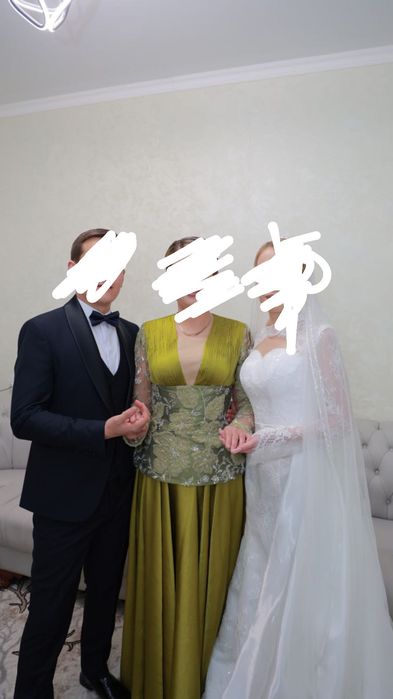 Для свадьбы вечерний платье