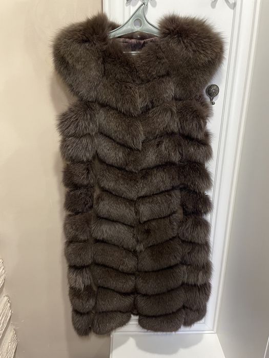 Жилетка песец.