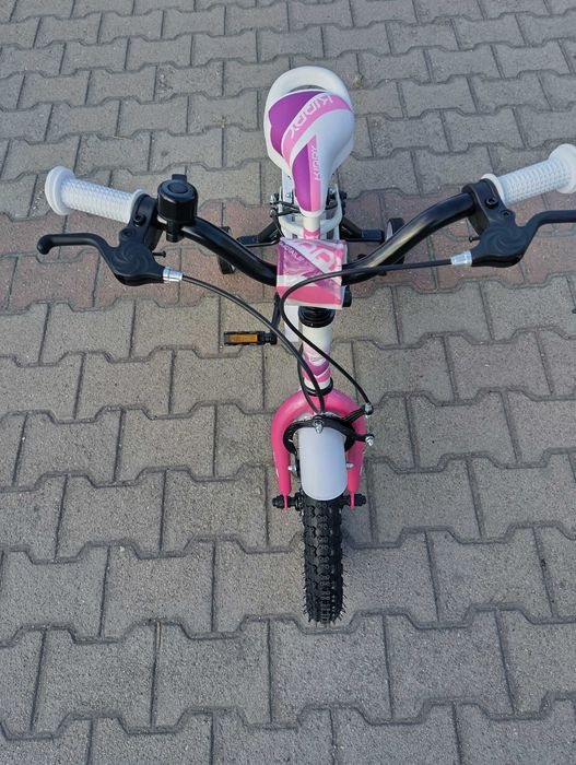 Велосипед 14" ALICE бял