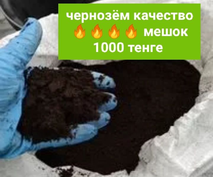 Перегной Чернозём Мешками