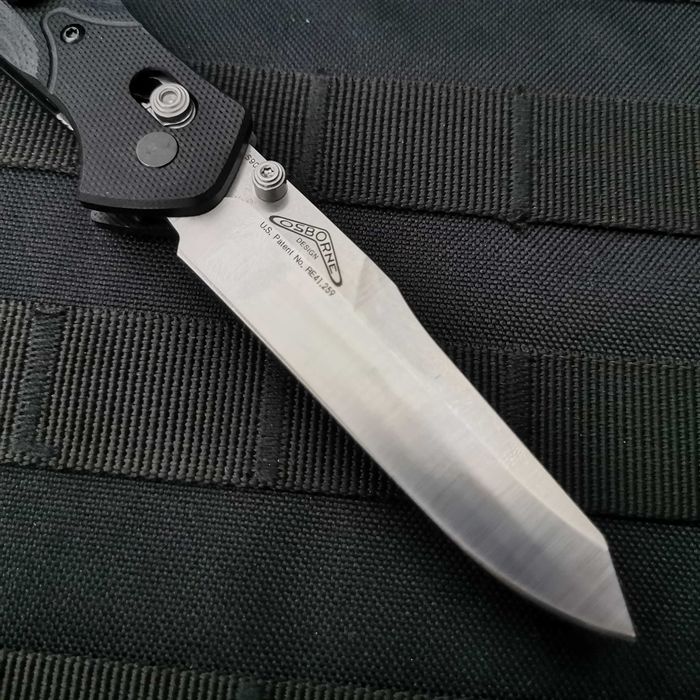 Качествен сгъваем джобен нож Osborne с калъф