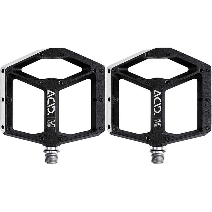 НОВИ педали CUBE ACID Flat A2-IB Алуминий за МТБ MTB колело велосипед DH ДХ