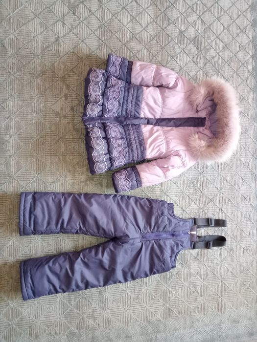 Зимний комбинезон на девочку