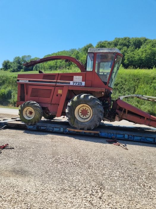 Dezmembram combina siloz FiatAgri Hesston 7725 — poza 3