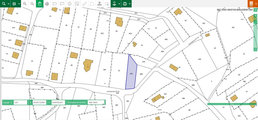 Продава се Парцел в с. Храбрино, Област Пловдив - 279 кв.м за 37 €/кв.м - Снимка #2