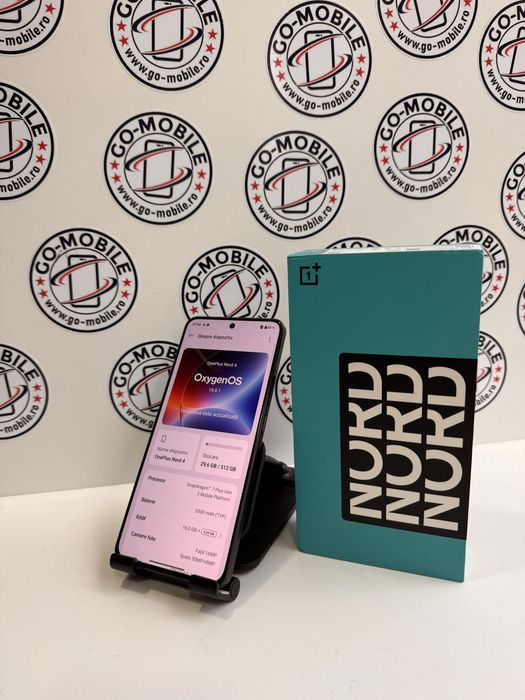 OnePlus Nord 4 - 16GB/512GB - Negru - Impecabil - Garantie