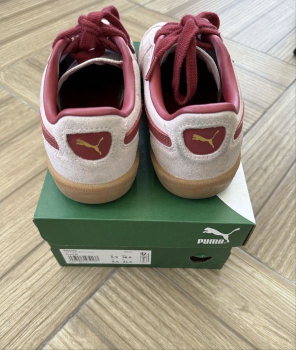 Оригинални дамски маратонки Puma Palermo, 38,5 номер, бебешко розово и бордо