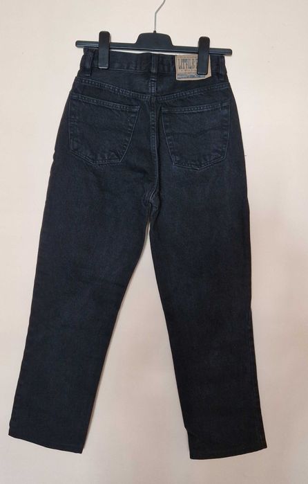Blugi noi , negri , 100%bumbac
