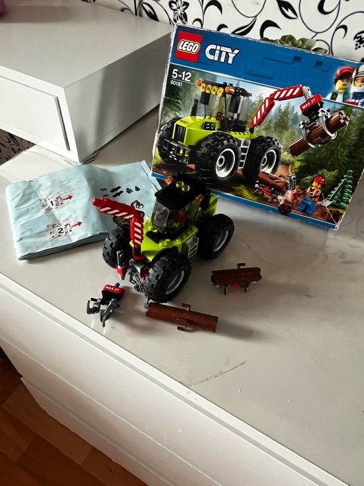 Лего лесной трактор