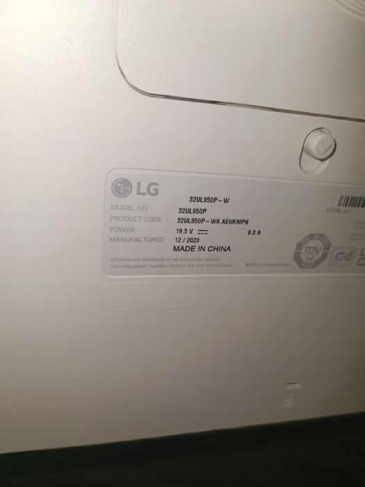 Монитор 31.5" LG 32UL950P-W - 32UL950P-W