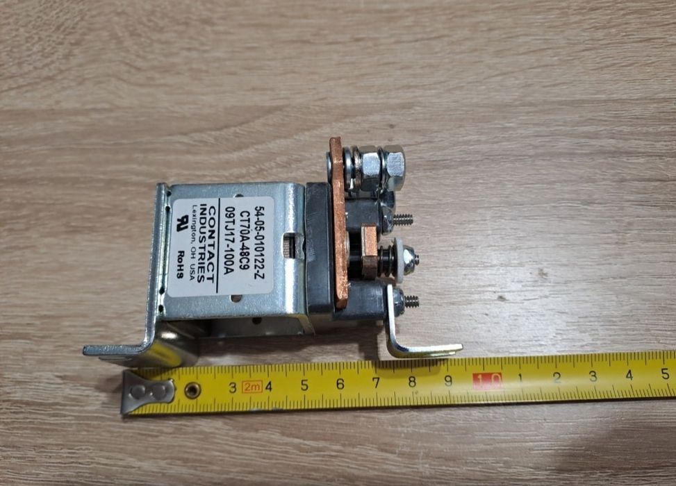 Contactor monopolar 100A, bobina la 48Vdc, made in USA, NOU