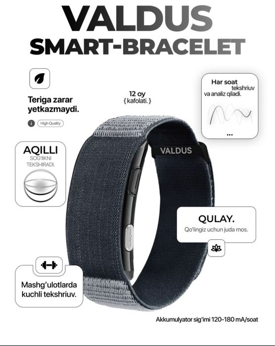 Valdus Vitro smart braslet whoop