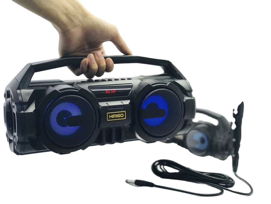 Microfon cu boxa, mp3, radio, bt