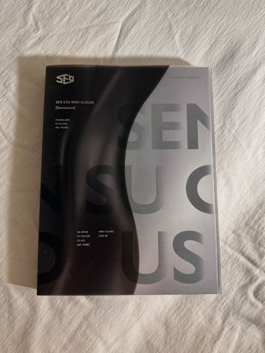 Альбом кпоп группы SF9 (SENSUOUS)