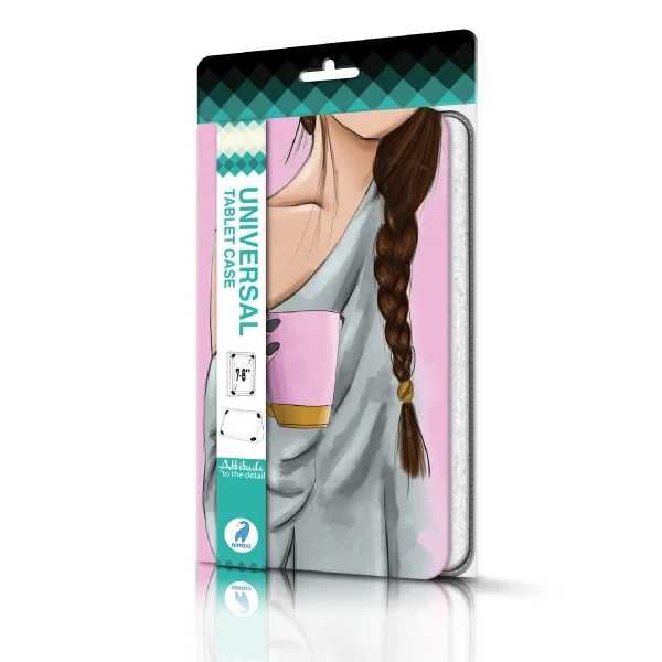 Универсални калъфи за таблети NIMBO 7/8 инча различни цветове