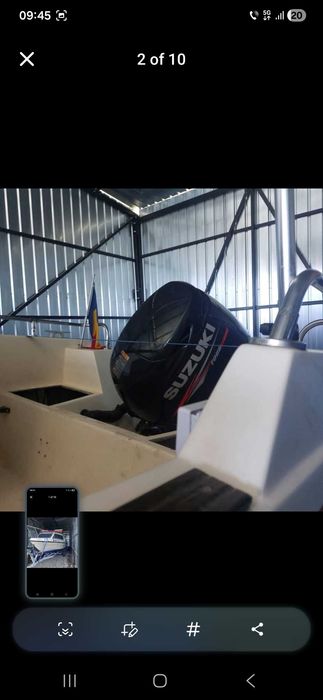 Barca acquaviva 90 hp 300 ore