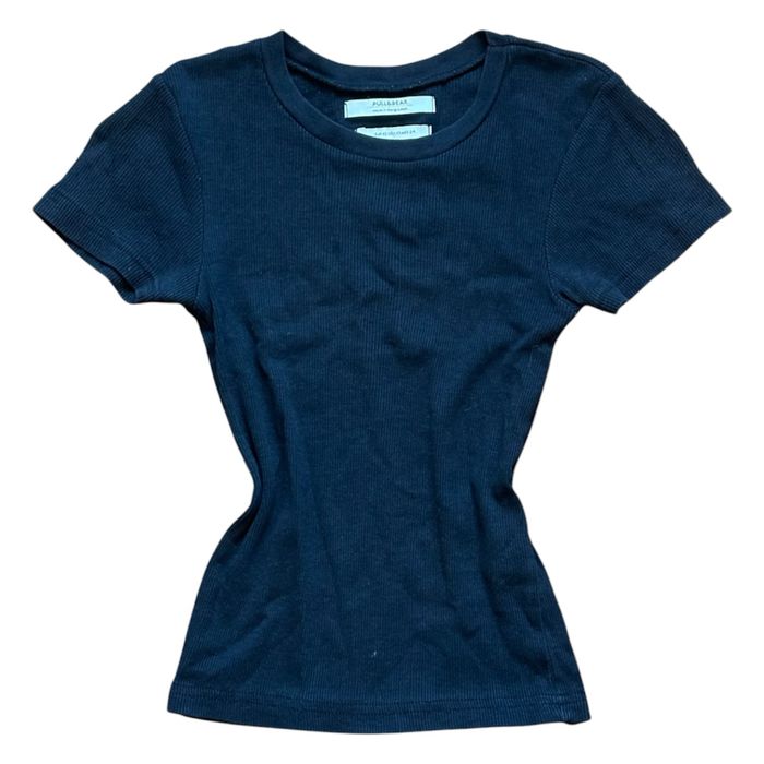 PULL&BEAR Черен топ