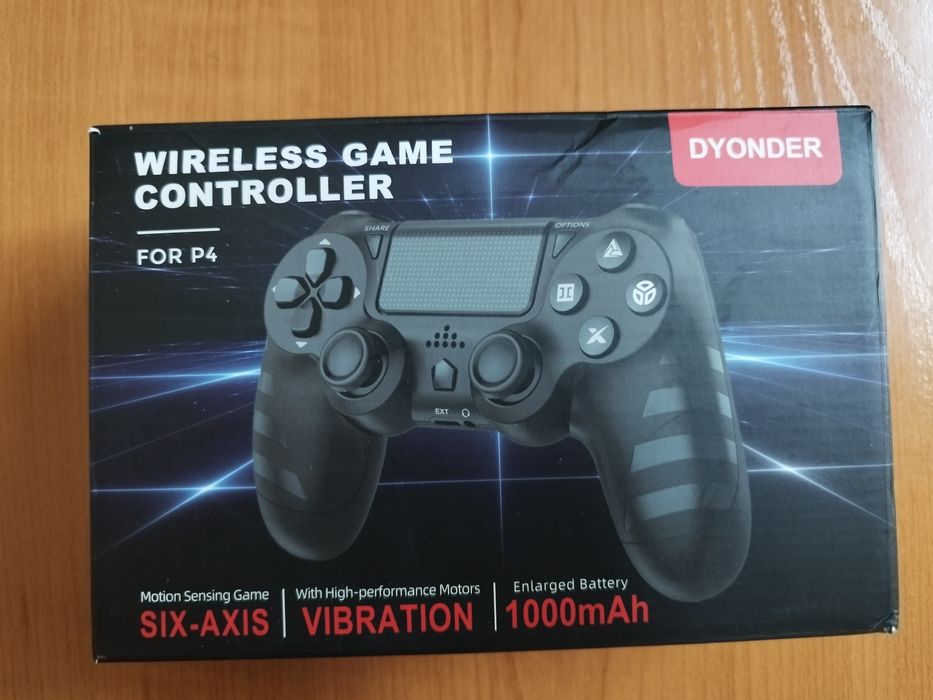 Безжичен геймърски контролер за PS4