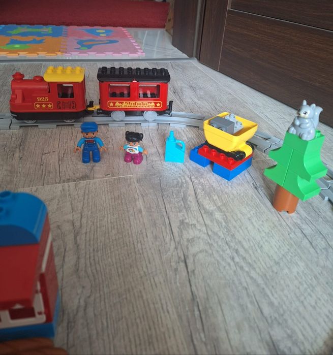 Vând lego duplo set de sine și poduri