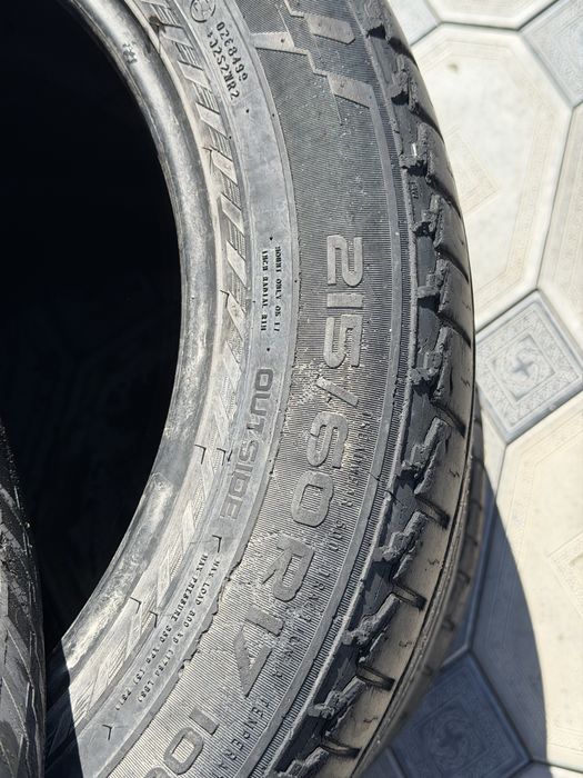 Летние шины 215/60/17 nokian