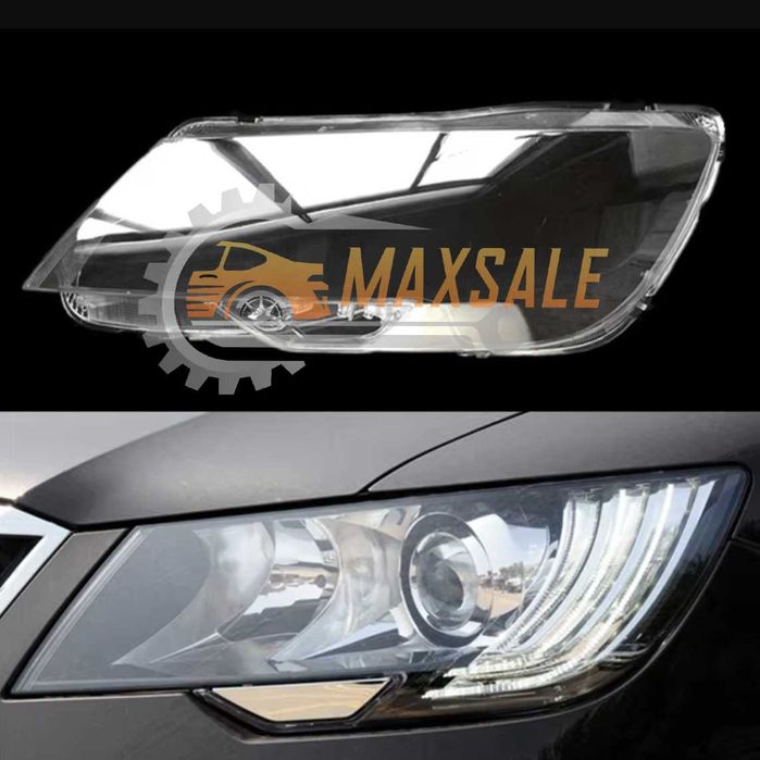 Капаци фарове Skoda Superb 2 Facelift (13-15) шкода суперб 2 комплект