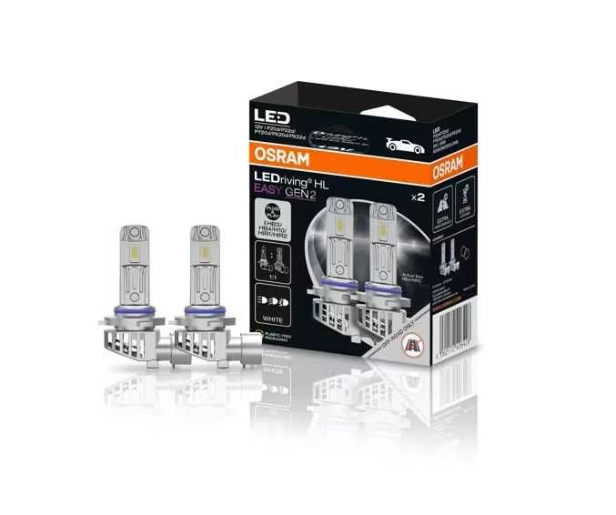 Авто LED крушки OSRAM LEDriving HL EASY GEN2 H1/H3/H4/H7/H8/H9/H10/H11/H15/H16/H18/H19/HB3/HB4/HIR1/HIR2-12V-6500K