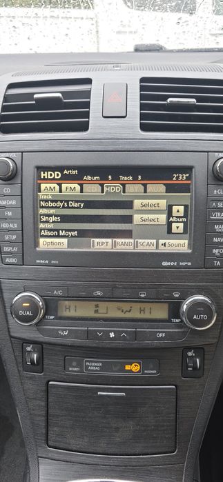 Navigatie toyota avensis t27