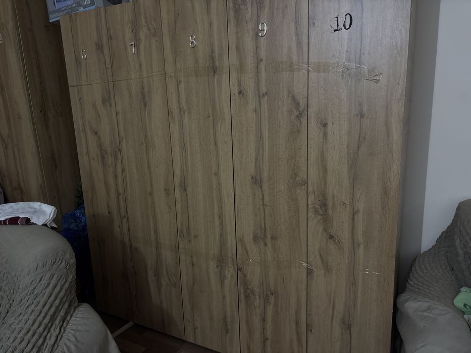 Шкаф 1 секция, 5 шкафчиков