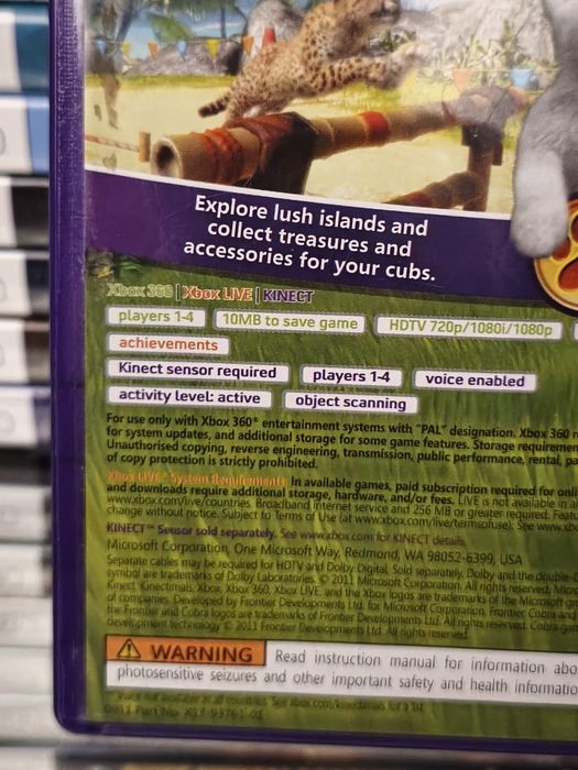 Joc/jocuri Kinect Kinectimals Xbox360 original