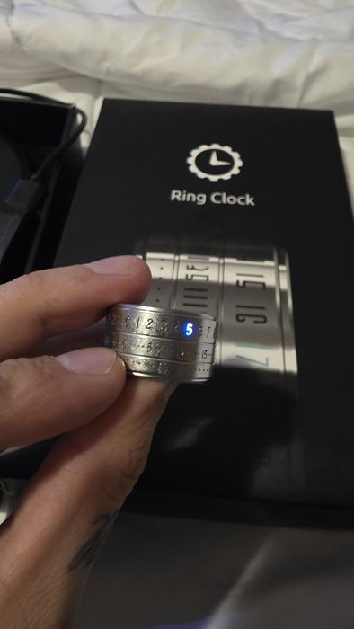 Ring Clock колекционерски оригинален часовник пръстен
